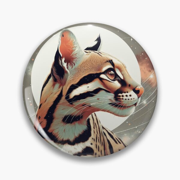 Item preview, Space Station Ocelot designed and sold by ArgamaArts.