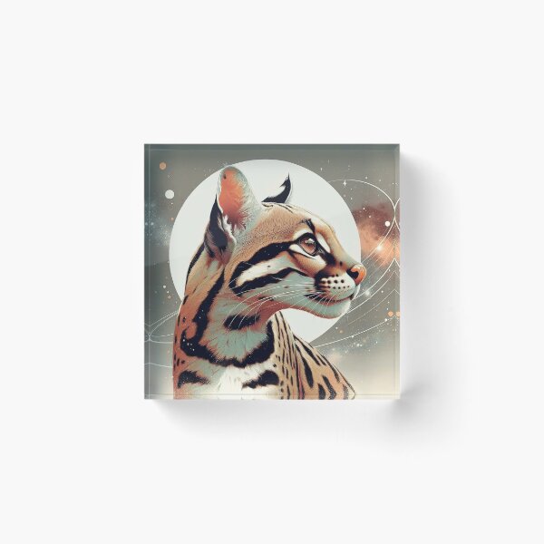 Item preview, Space Station Ocelot designed and sold by ArgamaArts.