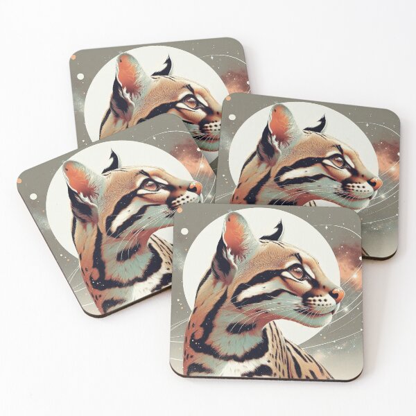 Item preview, Space Station Ocelot designed and sold by ArgamaArts.