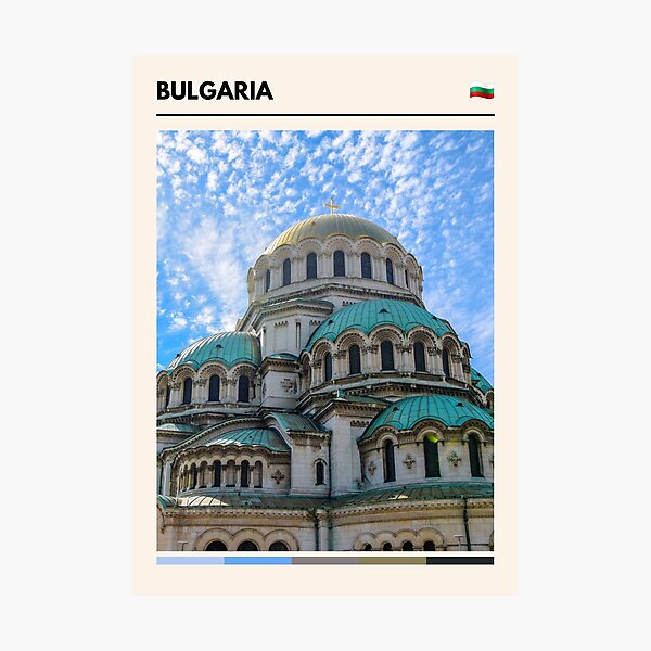 Item preview, Visit Bulgaria (Travel The World) designed and sold by RabbitK.