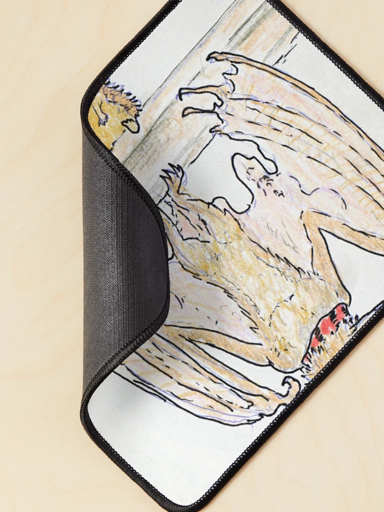 Thumbnail 2 of 5, Mouse Pad, Foxbat designed and sold by Raulworks.