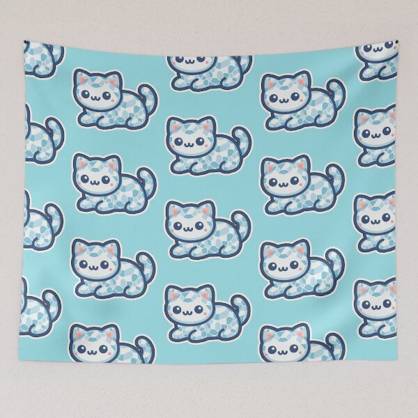 Item preview, Crystal Cat - Sparkling Feline Elegance designed and sold by WeirdDemonGames.
