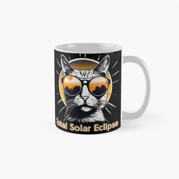 Item preview, Cat Total Solar Eclipse 2024  designed and sold by CyberArtistOne.
