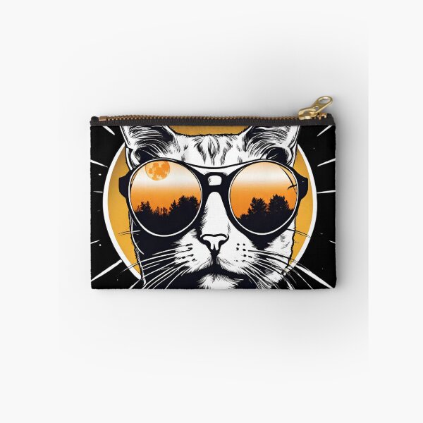 Item preview, Cat Total Solar Eclipse 2024  designed and sold by CyberArtistOne.