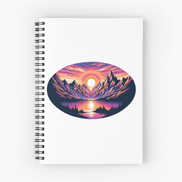 Item preview, Mountain Lake At Sunset designed and sold by TheBenjs.