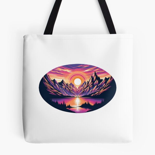 Item preview, Mountain Lake At Sunset designed and sold by TheBenjs.
