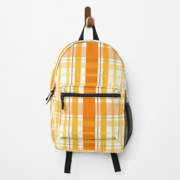 Item preview, Orange plaid pattern designed and sold by pinkyfish1010.