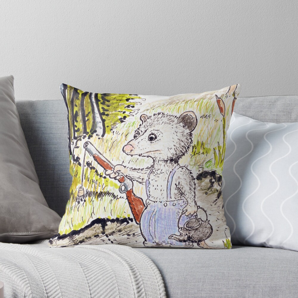 Item preview, Throw Pillow designed and sold by Raulboy.