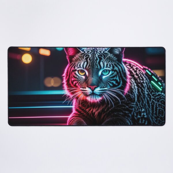 Item preview, 001 Cyberpunk Bobcat designed and sold by Alexis Art Collection.