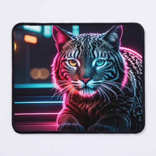 Item preview, 001 Cyberpunk Bobcat designed and sold by Alexis Art Collection.