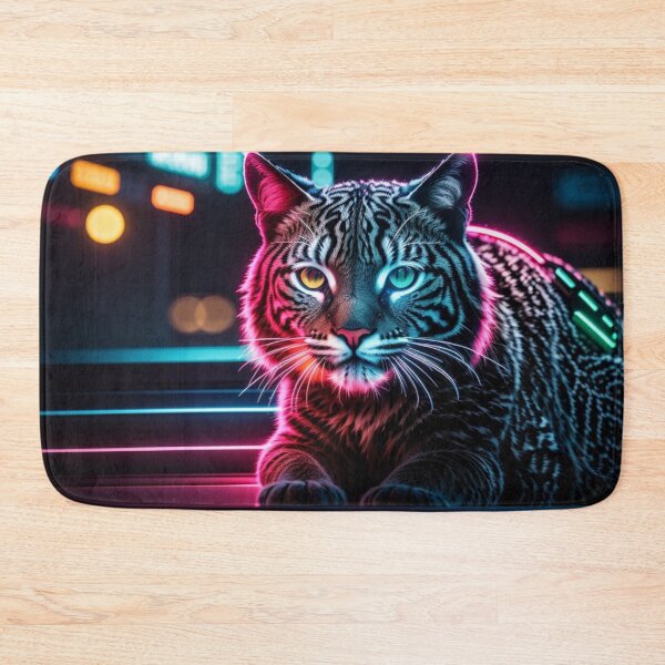Item preview, 001 Cyberpunk Bobcat designed and sold by Alexis Art Collection.