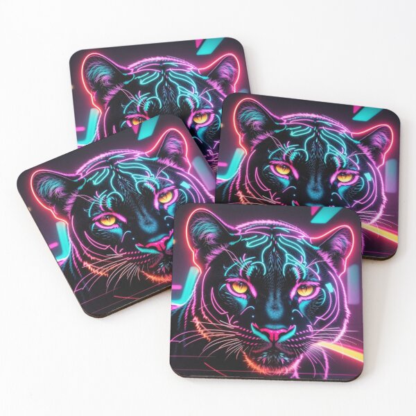 Item preview, 001 Cyperpunk Panther designed and sold by Alexis Art Collection.