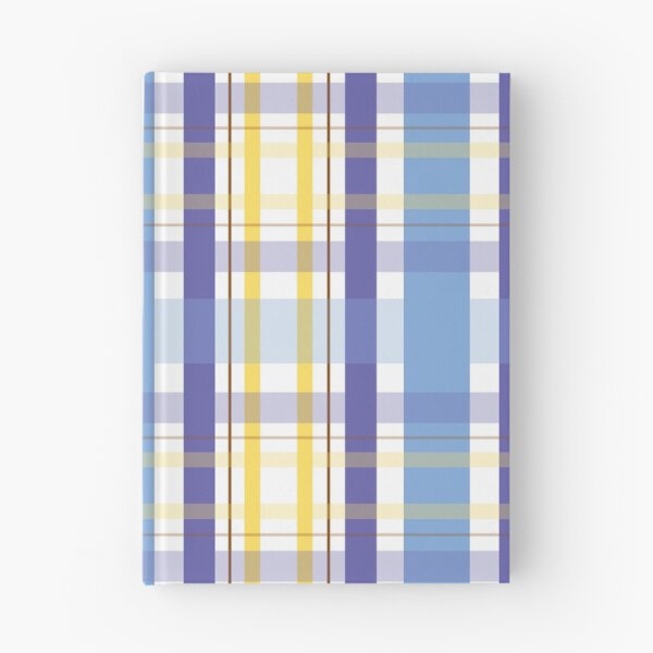 Item preview, Blue and orange plaid pattern designed and sold by pinkyfish1010.
