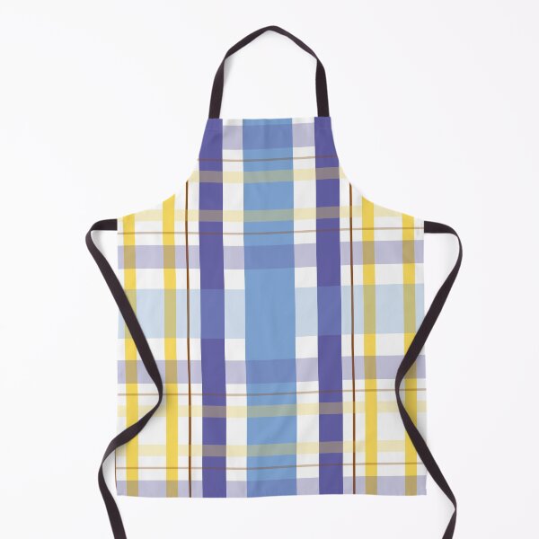 Item preview, Blue and orange plaid pattern designed and sold by pinkyfish1010.
