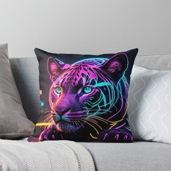 Item preview, 002 Cyperpunk Panther designed and sold by Alexis Art Collection.