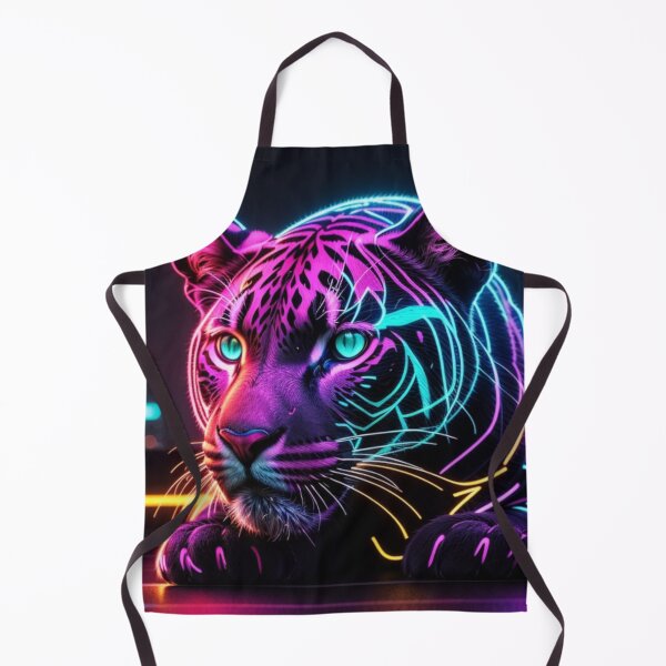 Item preview, 002 Cyperpunk Panther designed and sold by Alexis Art Collection.