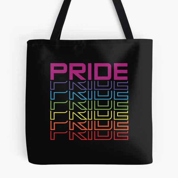 Artikelvorschau, LGBTQ PRIDE-Design mit einer Reihe halber Schriftzüge in Regenbogenfarben entworfen und verkauft von Foxalla.