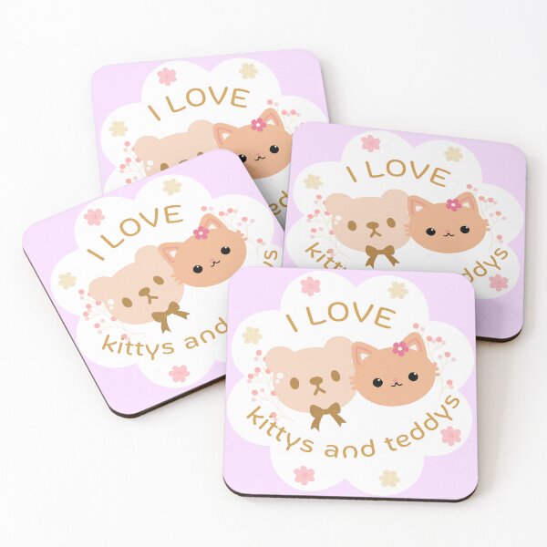 Item preview, i love kittys and teddys designed and sold by Taloory.
