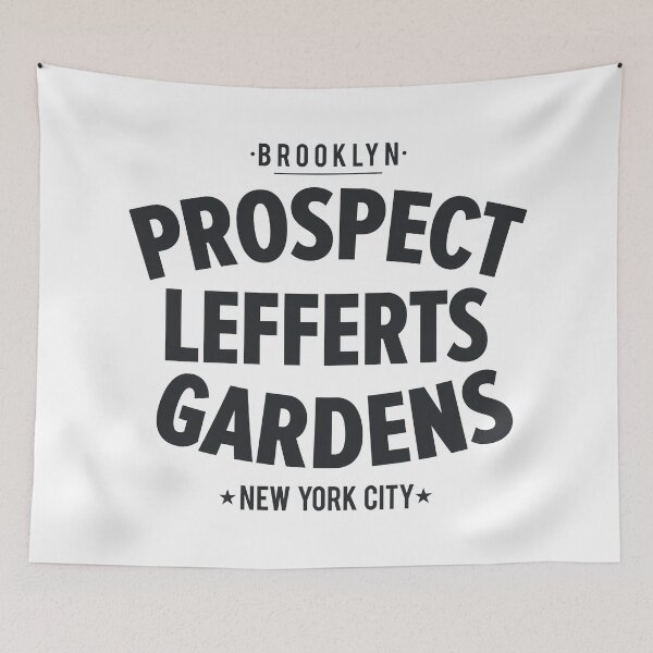 Item preview, Prospect Lefferts Gardens Minimalist Design - Brooklyn, New York designed and sold by Boogosh.