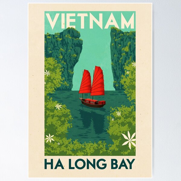 Artikel-Vorschau von Reise Poster - Ha Long Bay, designt und verkauft von ruiricardo.