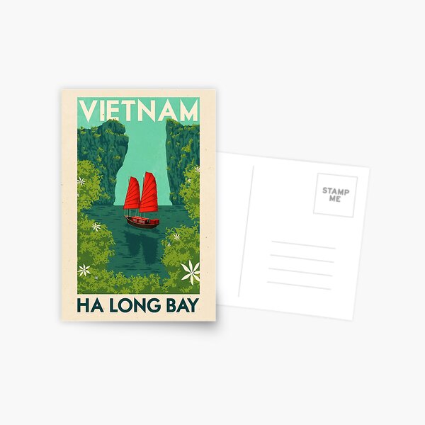 Travel Posters - Ha Long Bay Postcard