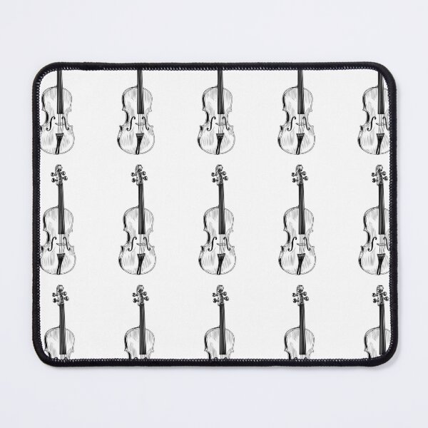 Item preview, Violin medium repeated geometric pattern for string symphony orchestra musicians designed and sold by ElegantTeaTime.