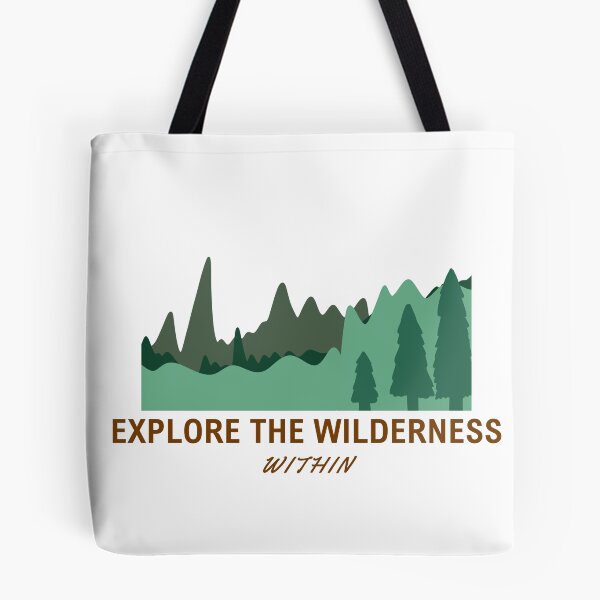 Item preview, Explore the wilderness camping hiking  designed and sold by BreadnButter97.