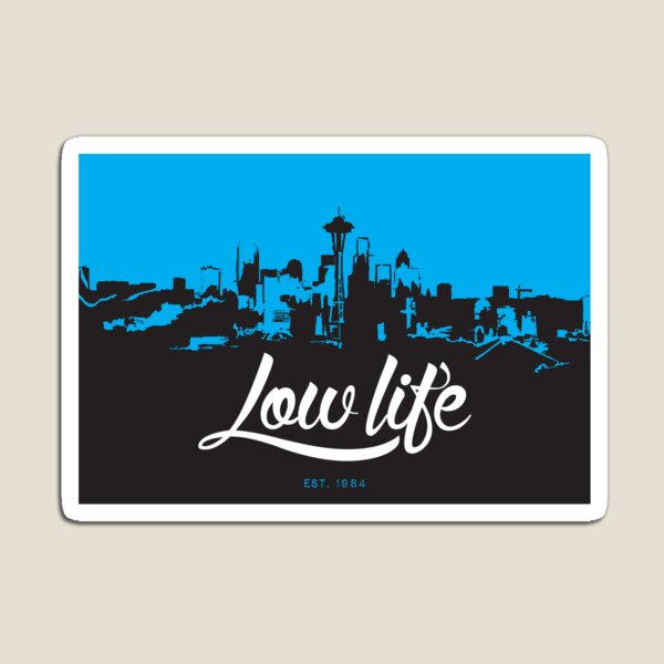 Item preview, Paisaje urbano de Seattle - Azul designed and sold by Murray-Design.