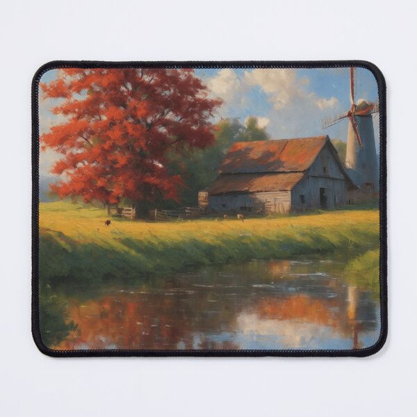 Item preview, AUTUMN WINDMILL designed and sold by Maysgallery.