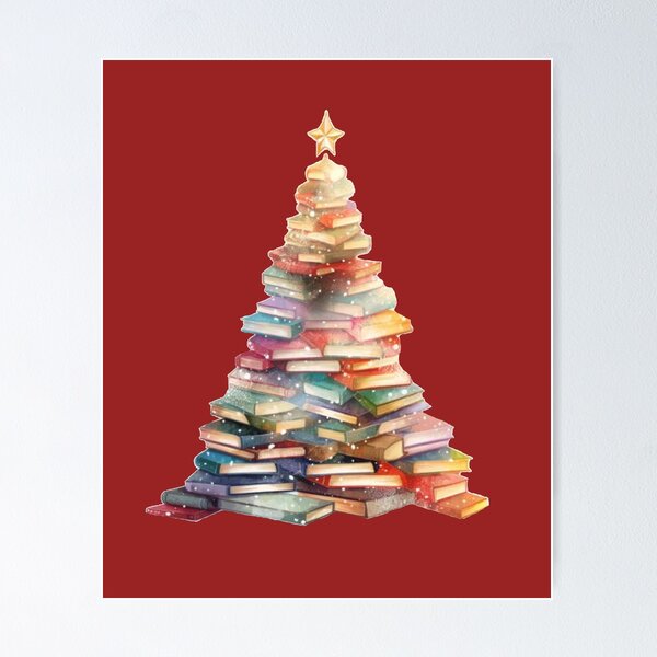 Item preview, Stacked Books Christmas Tree designed and sold by OPSakura.