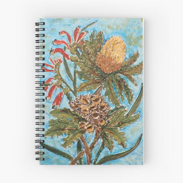 Aperçu de l'œuvre Banksia et Kangaroo Paw créée et vendue par ongarra.