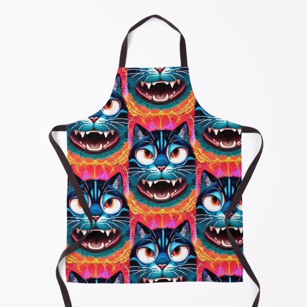 Item preview, Psychedelic Big Growl Cat designed and sold by TheDarkWardrobe.