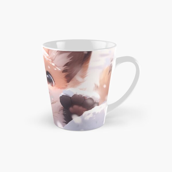 Item preview, Charming Anime Winter Red Fox designed and sold by ArtsyChaosArt.