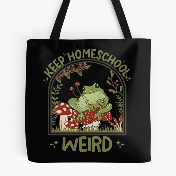Item preview, Keep Homeschool Weird. Frog Mama Cottagecore designed and sold by ahmed2751989.