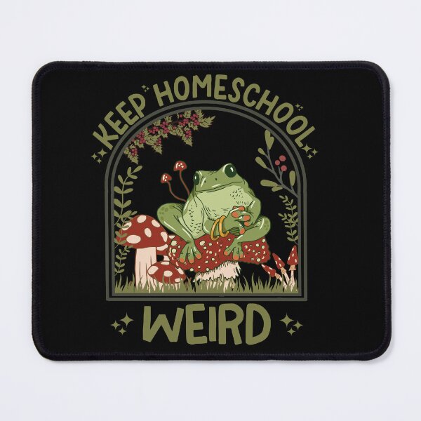Item preview, Keep Homeschool Weird. Frog Mama Cottagecore designed and sold by ahmed2751989.