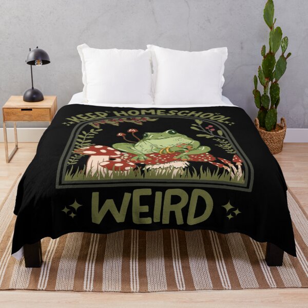 Item preview, Keep Homeschool Weird. Frog Mama Cottagecore designed and sold by ahmed2751989.