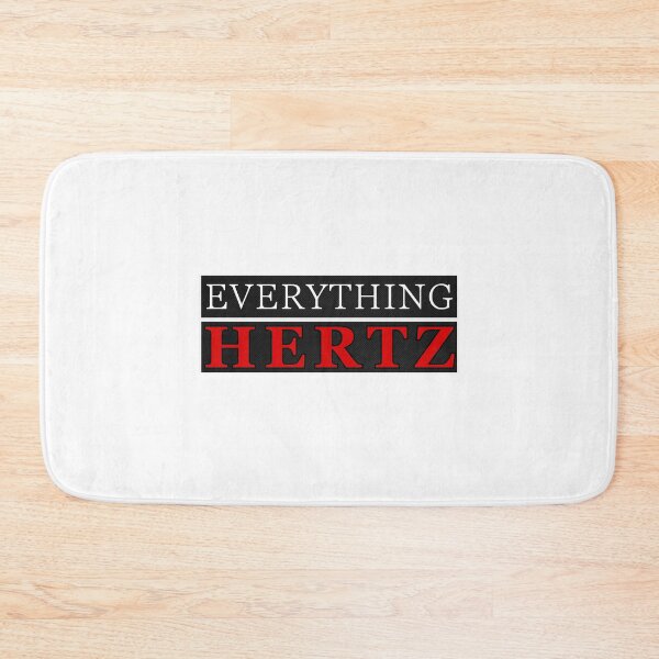 Item preview, everything hertz  sound engineer audio engineer gift designed and sold by TrendMosaic.