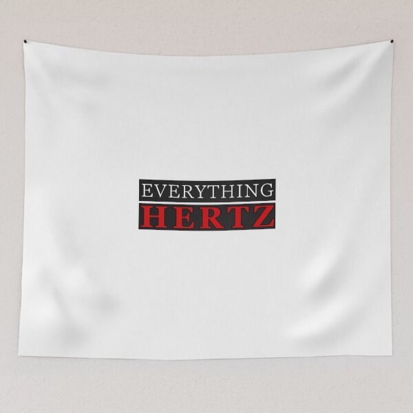 Item preview, everything hertz  sound engineer audio engineer gift designed and sold by TrendMosaic.