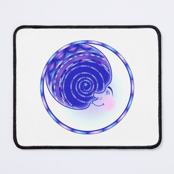 Item preview, Moon • Stained Glass Design designed and sold by TheArtStudy.
