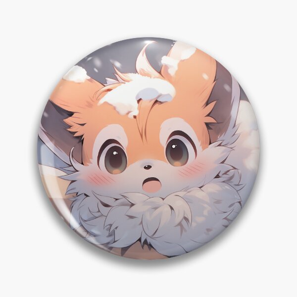 Item preview, Unique Anime Winter Red Fox Magic designed and sold by ArtsyChaosArt.