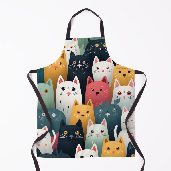Item preview, Cute Cat Lovers Aesthetic Whisker Wonders designed and sold by 99belldesign.