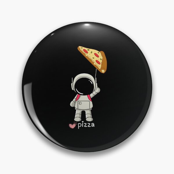 Item preview, Copy of astronaut Love pizza funny pizza lovers  designed and sold by Cosmicworld07.