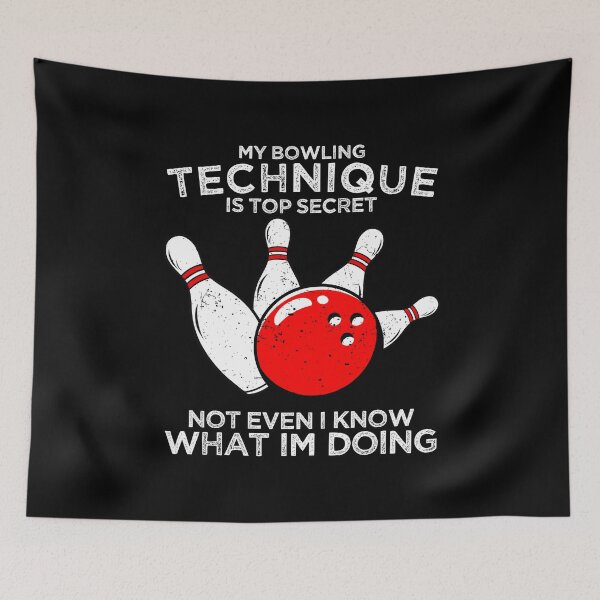 Item preview, My Bowling Technique Is Top Secret 2 designed and sold by ruinzahelva.