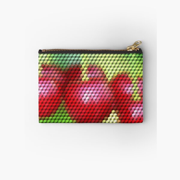 Item preview, Cherries 3D Cubes Low Poly Art designed and sold by SpiroJo.