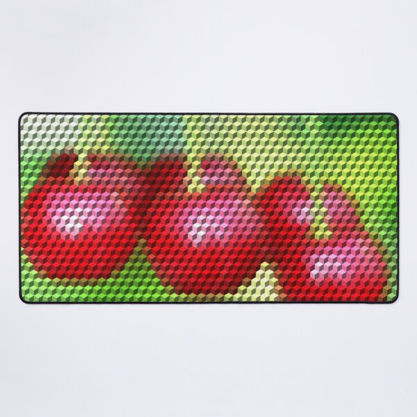Item preview, Cherries 3D Cubes Low Poly Art designed and sold by SpiroJo.