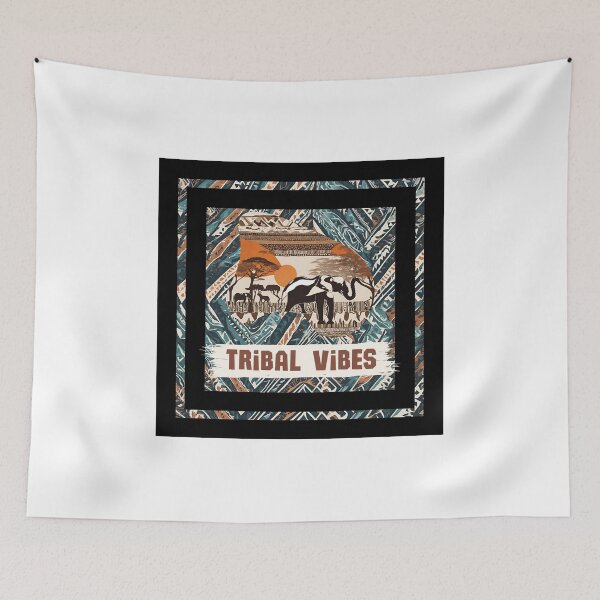 Item preview, Tribal native colorful design safari theme (silvergoldvisionary) designed and sold by SGVisionary.
