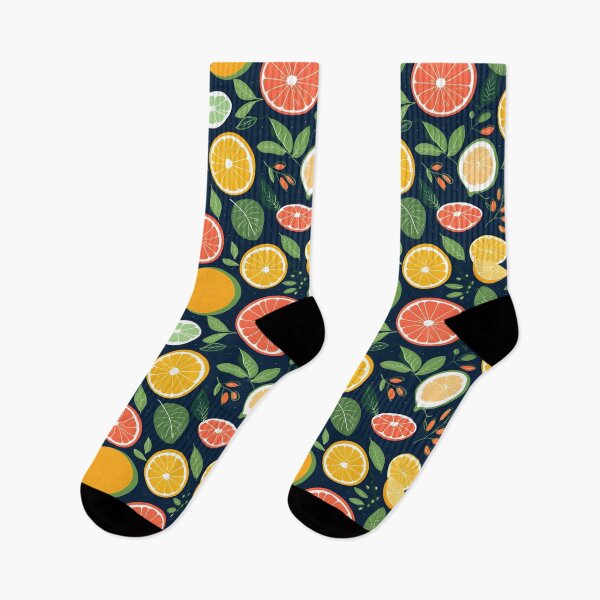 Item preview, Citrus Lemon Orange Celebration Vintage Pattern designed and sold by CoffeeAfterDark.