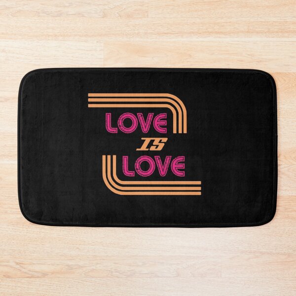 Item preview, LGBTQ Pride Retro Vintage design with 'Love is Love' Theme designed and sold by Foxalla.