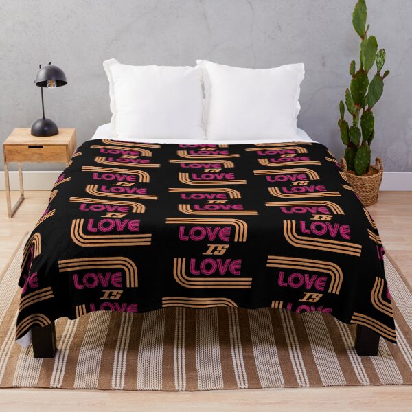 Item preview, LGBTQ Pride Retro Vintage design with 'Love is Love' Theme designed and sold by Foxalla.