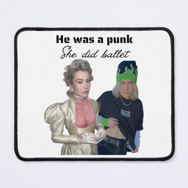 Item preview, Phoebe Bridgers Avril Lavigne Skater Boy Meme Design designed and sold by QuirkyDesignsINC.